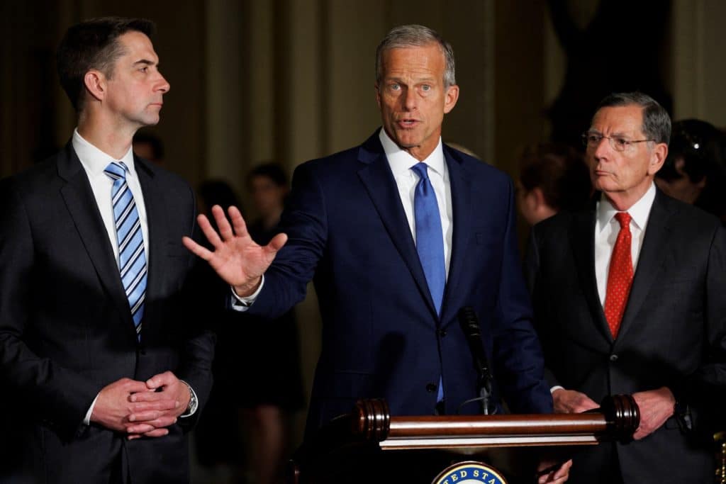 Senate Republicans break with Trump over 'anti-weaponization fund' concerns