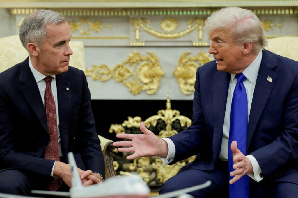 Ahead of G7, Canada's Carney softens tone toward Trump with trade talks at stake