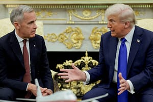Ahead of G7, Canada's Carney softens tone toward Trump with trade talks at stake