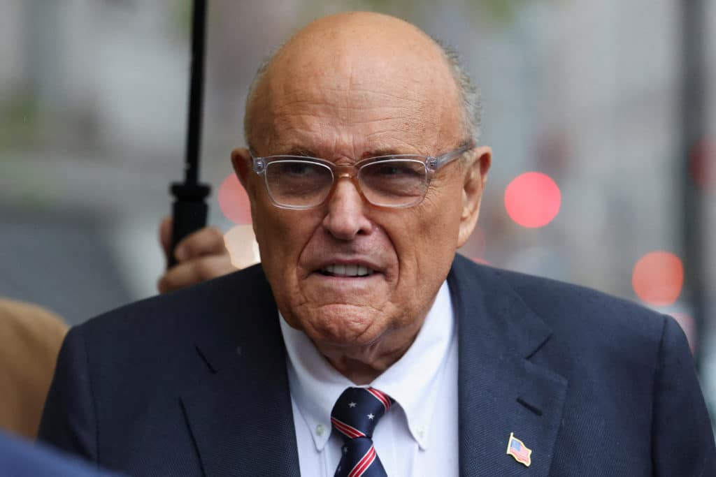 Rudy Giuliani hospitalized in 'critical but stable condition,' his spokesman says
