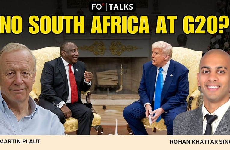 FO Talks: The Elon Musk Factor — Why Has Trump Snubbed South Africa from the G20? – Fair Observer