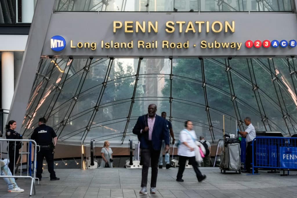 New York's Penn Station to get $8 billion remodel with columns, sunlight and Trump's name